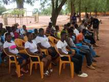 La visite du Président Mondial dans les Branches de TDJ TOGO . Etape Branche de Dzolo 