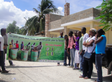 Gonaïves — Bannières de sensibilisation environnementale
