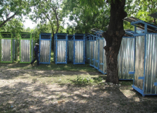Plus de photos des toilettes sèches