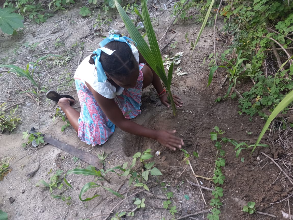 Activités du 40e à Gros-Morne, Haïti
