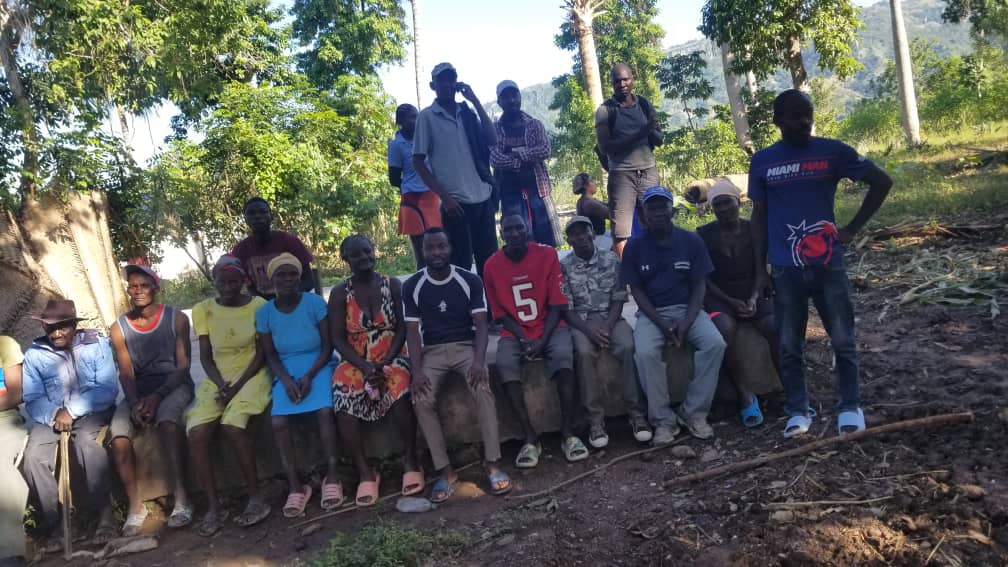 Activités du 40e à Jean-Rabel en Haïti