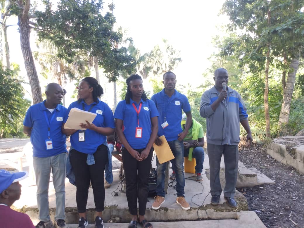 Activités du 40e à Jean-Rabel en Haïti