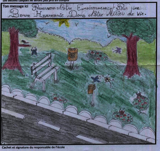 Exposition de dessins en Côte d'Ivoire