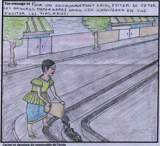 Exposition de dessins en Côte d'Ivoire
