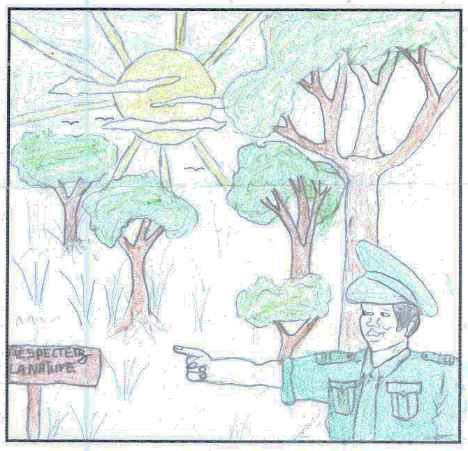 Exposition de dessins en Côte d'Ivoire