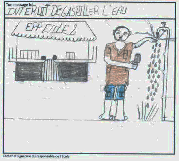 Exposition de dessins en Côte d'Ivoire
