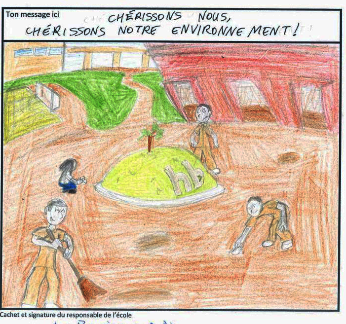 Exposition de dessins en Côte d'Ivoire