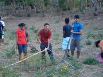 Nicaragua: nouvelle antenne et plantation dans une école