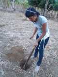 Nicaragua: nouvelle antenne et plantation dans une école