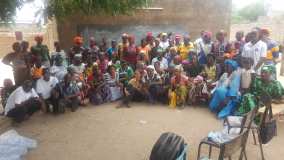 La journée mondiale de l'eau célébrée à Borodougou/Commune de Bobo-Dioulasso: Corvée eau des femmes .