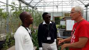 Visite de Dieuseul Joël Augustin, Président de Terre des jeunes Gonaïves, au Québec