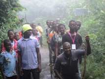 La route du camp Chantier continue pou la TDJ TOGO 