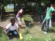 Action d'été avec les Volontaire aux Gonaives