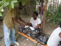 Action d'été avec les Volontaire aux Gonaives