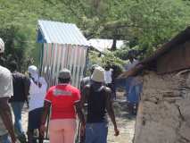 Gonaïves: un 1e bénéficiaire des toilettes écologique