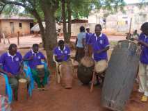 La visite du Président Mondial dans les Branches de TDJ TOGO . Etape Branche de Dzolo 