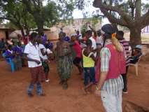 La visite du Président Mondial dans les Branches de TDJ TOGO . Etape Branche de Dzolo 