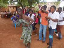 La visite du Président Mondial dans les Branches de TDJ TOGO . Etape Branche de Dzolo 