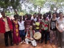 La visite du Président Mondial dans les Branches de TDJ TOGO . Etape Branche de Dzolo 