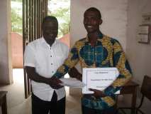 Remise d'attestion de formation
