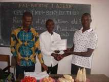 Remise d'attestion de formation