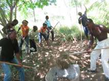 combite pour la construction du centre communautaire de Gros-Morne