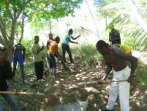 combite pour la construction du centre communautaire de Gros-Morne