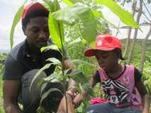 Collaboration entre Terre des jeunes Gonaïves et Gros-Morne pour la Fête de l'arbre 2016