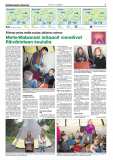 News paper articles about the Metis-Wabanaki tour organized by Nuortenmaa (Young People's Planet) in Finland's schools.