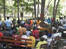 Camps de vacance à Marchands Dessalines dans l’Artibonite, juillet 2012