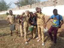 Vendredi 8 janvier 2016 : Journée nationale de la salubrité en milieu scolaire, observée à l'Institut de l'Enseignement Secondaire Eden de Yamoussoukro