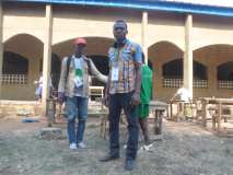 Vendredi 8 janvier 2016 : Journée nationale de la salubrité en milieu scolaire, observée à l'Institut de l'Enseignement Secondaire Eden de Yamoussoukro