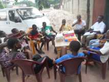 AJEDD au centre Culturel Mytro nuya a Lomé.