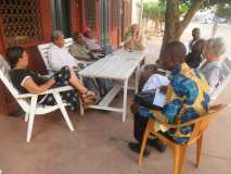 AJEDD au centre Culturel Mytro nuya a Lomé.