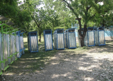 Plus de photos des toilettes sèches