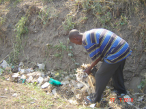 Les nouvelles de terre de jeunes de Bujumbura (Burundi)