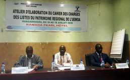 Terre des Jeunes TOGO, dans le Panel des experts qui se sont penchés sur le cahier des charges du patrimoine régional à Ouagadougou (Burkina Faso).